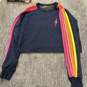 Aviator Nation cropped sweatshirt XS